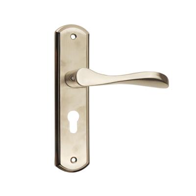 China High quality luxury mechanical door lock zinc alloy anti-theft aluminum alloy lever lock handle for sale