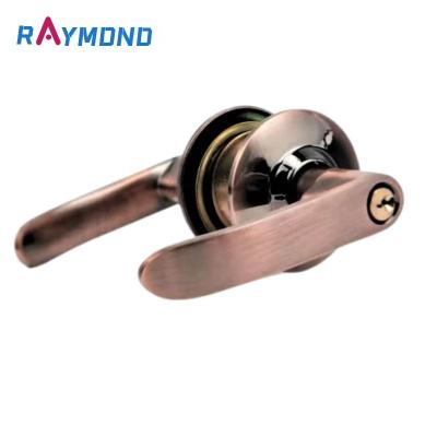 China Solid wood doors luxury bronze door/steel doors handle classic stainless steel design lever handle lock for sale