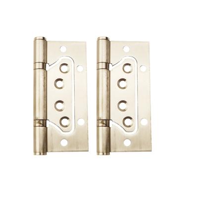 China Modern Heavy Duty Antique Stainless Steel Recessed Flush Door Hinges For Wooden Door for sale