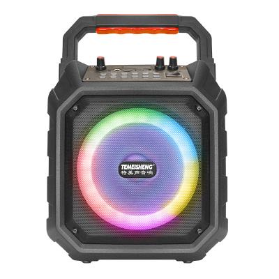 China Professional Portable 6 Inch Party Wireless Speaker Bluetooth Amplifier Speaker with A6-7 Rechargeable Battery for sale