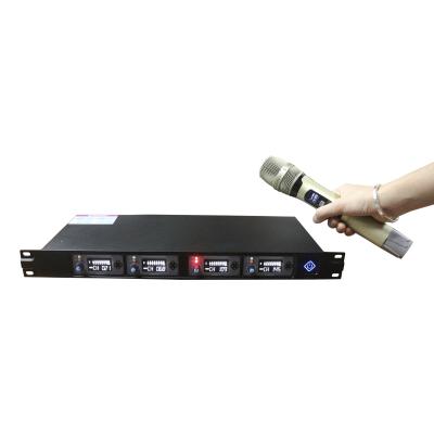 China Professional Wireless Mic Karaoke Handheld Wireless UHF Microphone WM-4000U Music Stage Recording Device UHF WM-4000U for sale