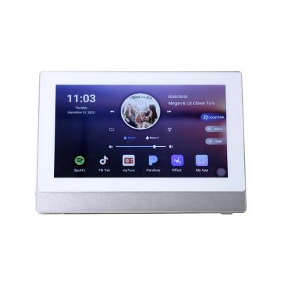 China Radio 8 Channels Blue-Tooth BA-820AD2 WiFi Wall Amplifier with Android, 7 Inch Touch Screen for Background Music System for sale