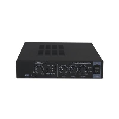 China Two Channel 200W Mixer Power Amplifier for PA SYSTEM MAP-200 for sale