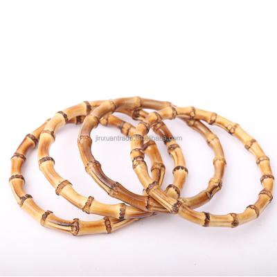 China Europe Vintage Bamboo Bracelets And Earring Set Boho Bamboo Jewelry Circle Bamboo Earrings for sale