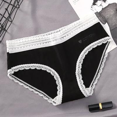 China Various Factory Sale Antibacterial Rise 95% Cotton Stockings Plus Size Women Underwear Seamless Panties for sale