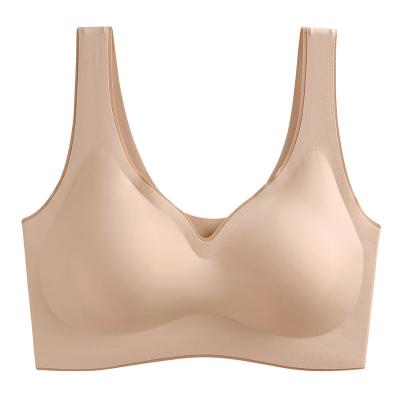 China QUICK DRY Professional Manufacturer Ladies Breathable 54% Nylon Bra Sets Seamless for sale