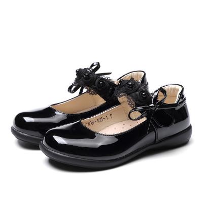 China EVERGREEN Kids Dress Girls Leather Shoes Kids High Heel for sale