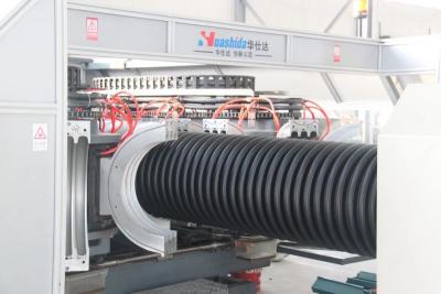 China Corrugated Pipe Production Line with 1500kg Capacity and ABB Inverter for sale