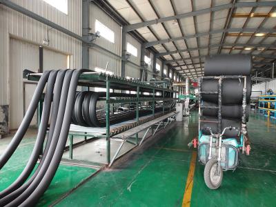 China Hsd-65 Rubber Foam Insulation Tube / Sheet Production Line Hollow Structure Wall for sale