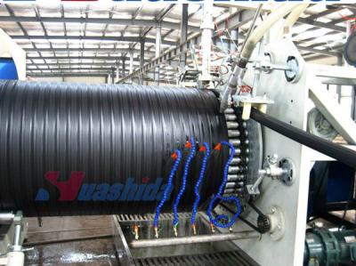 China HDPE Hollow Wall Winding Pipe Extrusion Line High Speed And Efficiency for sale