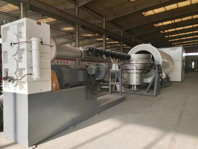 China Foam Insulation Pipe Equipment HDPE Jacket Extrusion Line for sale