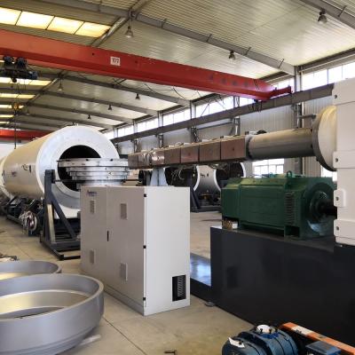 China HDPE Pipe Extrusion Line Plastic Sheet Extruder 75mm-250mm for sale