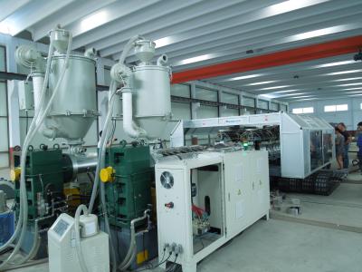 China Double Wall Metal Reinforced HDPE Winding Pipe Production Line for sale