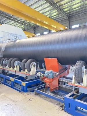 China Polyurethane Spraying Foam Preinsulated Steel Pipe Making Machine for Medium Temperature≤120°C incidental peak value 140°C for sale