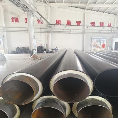 China vacuum extrusion technology pre-insulated casing extrusion thermal insulation pipe industrial pipe insulation systems for sale