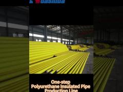 One-step Polyurethane Insulated Pipe Production Line