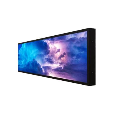 China Bar LCD Screen 49.5 Inch~55 Inch LCD Bar Power Screen 49.5~55 Inch Ultra Small Power Screen Window Shopping LCD Display for sale