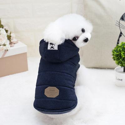 China Fashion Camouflage Viable Dog Overalls Four Legged Two Leg Cotton Padded Jacket Teddy Jacket Autumn And Winter Pet Clothes for sale