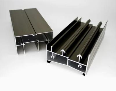 China Aluminum Extrusion Profile Wall Thickness 0.8-1.4 Mm Sliding Windows And Doors for sale