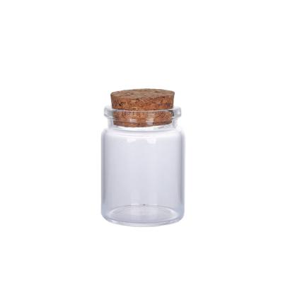 China Hot Selling CANDY Borosilicate Round Bottle With Cork for sale