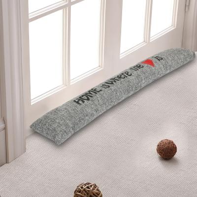 China Modern Custom Letter Support Slatted Door Draft Stopper for sale