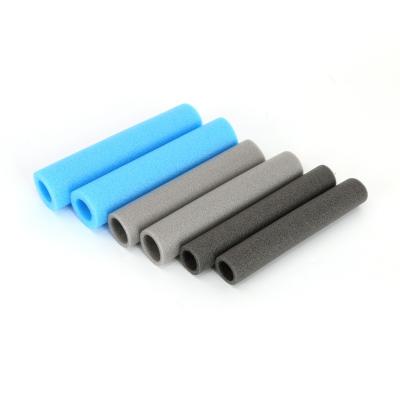 China Consrtuction EPE Foam Protector Material Gray Black Blue Color Multi Size Hose Pipe Foam Protector for sale