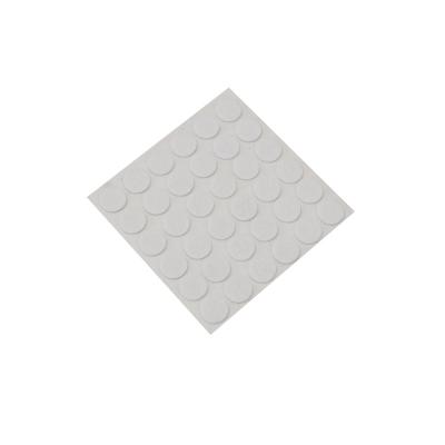 China Other White Color Self Adhesive Felt Pad Furniture Leg Felt Pads Anti-Slip Floor Pads for sale