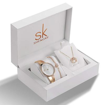 中国 Shengke gift box packaging to send friends and relatives Fashion female table Fine jewelry Form a complete set of gift box 販売のため