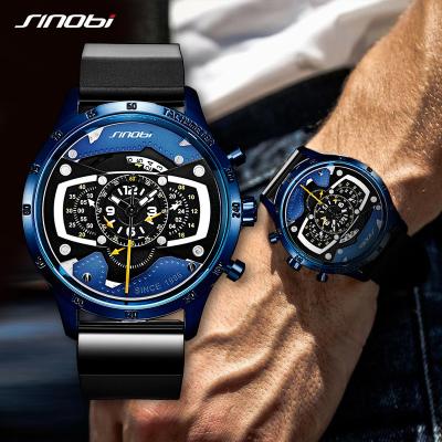 China Calendar Creative Quartz Watch 24 Hour Pointer Silicone Men Watch Casual Business Watches for Men S9789G for sale