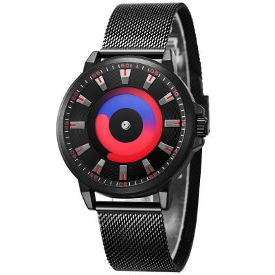 中国 SINOBI Cool Men Watches Fashion Vortex Index Dial Men Wrist Watch Steel Band Dropshipping Quartz Watch Daily Waterproof 販売のため