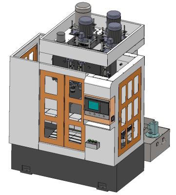 중국 자동적인 전기 특별한 목적 기계, 공구 측량을 위한 4개의 스핀들 Cnc 교련 기계 판매용