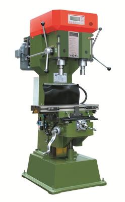 China Vertical Double Spindles Hand Radial Drilling And Tapping Machine With PLC Programmable Controller for sale