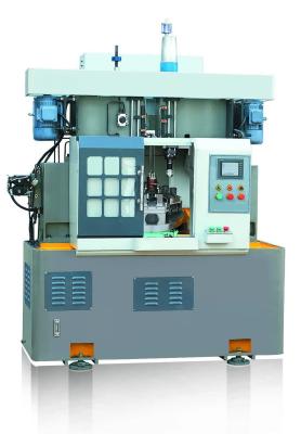 China Rotary Indexed Table Lathe Turning Machine , Drilling Tapping Machine Vertical Two Spindle for sale