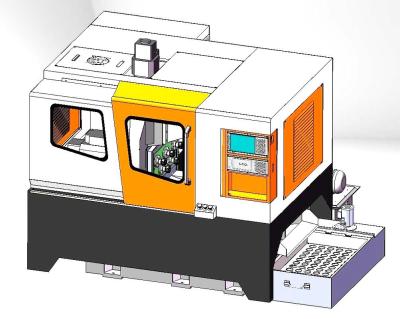 China Portable Rotary Transfer Machine , Eight Spindle Cnc Drilling Machine Center With Auto Lubrication Pump for sale