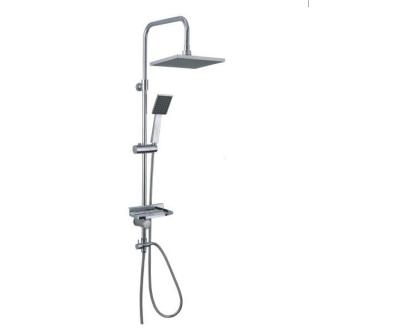 China Soft Touch Bathroom Shower Set Exposed Bath With Hand Shower for sale