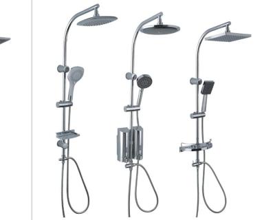 China Most Powerful Wall Mounted Bathroom Shower Set With Temperature Control for sale