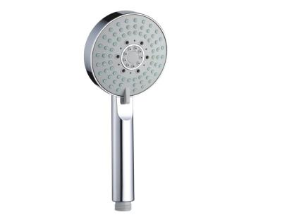 China ABS Plastic Chormed Plated Three/Five Function bathroom accessories  hand shower for sale