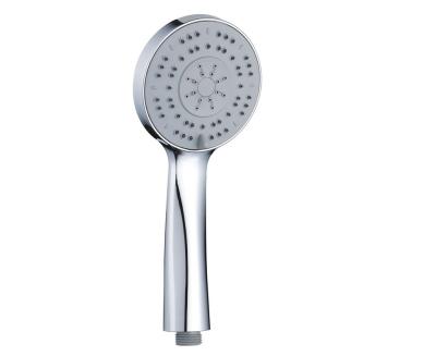 China Round shape one function chrome plating high pressure high flow water saving bathroom hand shower for sale