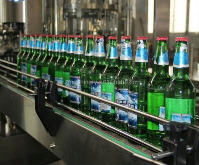 China Automatic Beverage Glass Bottle For Alcohol Wine Beer Spring Water Filling Machine Factory From A-Z Machinery for sale