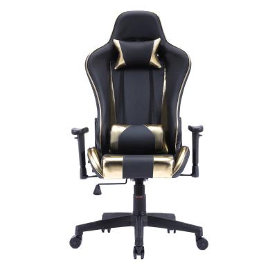 China (Size) Gaming Style Adjustable Comfortable Cool Cool Wrapping Leather Back Gaming Style PU Lounge Chair for sale