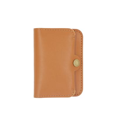 China Slim Credit Card Holder PU Leather Wallets Pocket Case Bank Men Women Metro Banner Box Customized Size Customized Size for sale