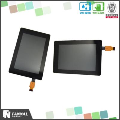 China Rugged PDA 3.5 Inch i2c Interface Capacitive Touch Screen Panel With 2 Touch for sale