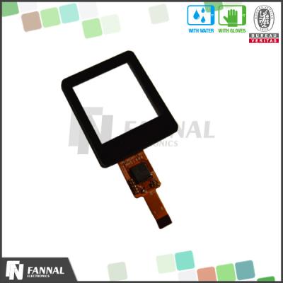 China Single Touch 1.44 Inch Projected Capacitive Touch Screen Panel For Smart Watch for sale