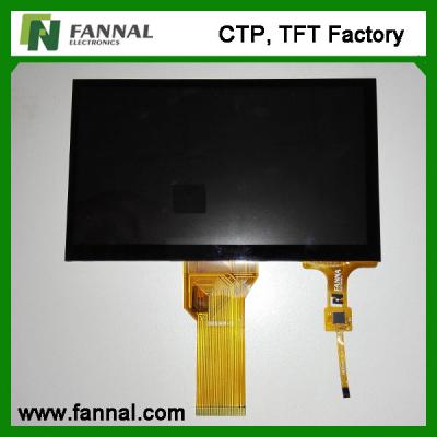 China Multi-Point Touch 7 Inch Capacitive Touchscreen Panel For Industrial Application for sale