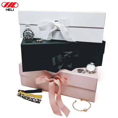 China Disposable Custom Logo Large Gift Boxes Magnetic Folding Packaging Gift Ad Box for sale