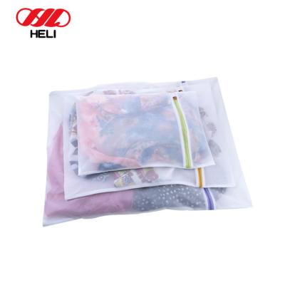 China Manufacturer Eco-Friendly Promotional Lingerie Mesh Laundry Net Bag Collapsible China Direct Supply for sale