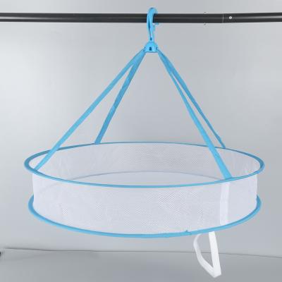 China Heli Folding Single Layer Herbs Mesh Sweater Drying Rack Clothes Casual Hanger for sale