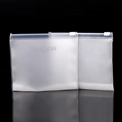 China High Quality Hot Sale OEM Plastic Zipper Moisture Proof Frosted PVC Bag for sale