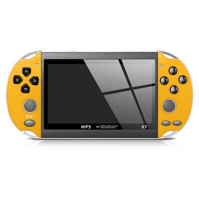 China Mp5 Player/Camera/Music/Movie/EBook/Compute 2022 Kids Gifts X7 Retro Portable Video Game Console Built In 8GB x7 Plus 4.3 Inch 64Bit Handheld Classic Game Player for sale