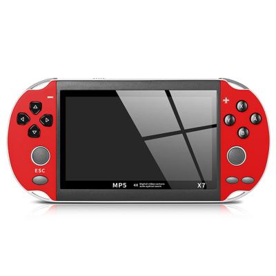 China Mp5 Player / Camera / Music / Movie / EBook / Compute 2022 Kids Gifts X12 Plus Retro Portable Video Game Console Built In 16GB x7 Plus 7.1 Inch 64Bit Handheld Classic Game Player for sale